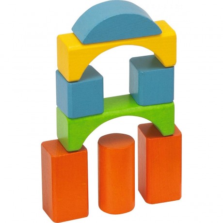 Eichhorn Holzbausteine bunt Красочные деревянные строительные блоки