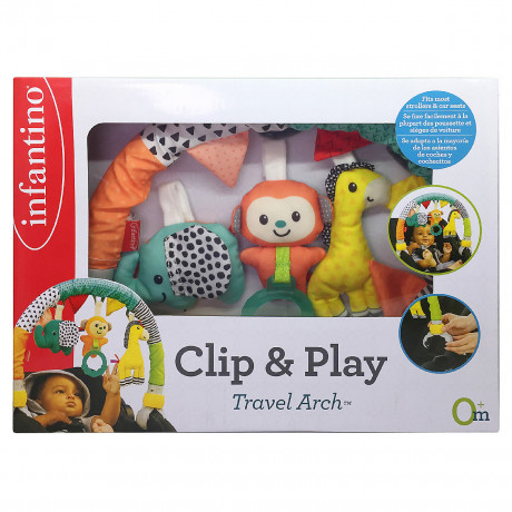 Infantino Kinderwagen-Spielbogen Safari Игровая арка для колясок Safari