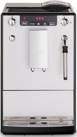 Melitta Melitta Kaffeevollautomat Solo  Milk E953-202, silber/schwarz, Cafe creme  Espresso per One Touch, Duse fur Milchschaum  Полностью автоматическая кофемашина Melitta Solo Milk E953-202, серебристый/черный, кофе-крем-эспрессо в одно касание, насадка