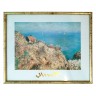Claude Monet Клод Моне Рыбацкий домик в Варенжвиле, репродукция, печать, 31,5 см x25,5 см, 1960г., Германия