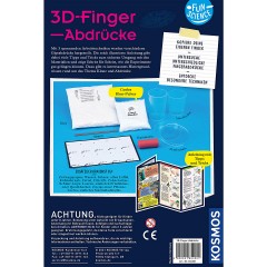 Kosmos Fun Science 3D-Fingerabdrucke Fun Science 3D Отпечатки пальцев