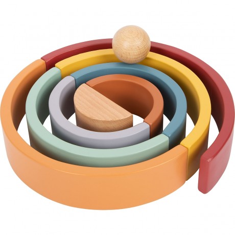 Small Foot Holzbausteine Regenbogen „Safari“ Деревянные строительные блоки радуга &quot;Сафари&quot;