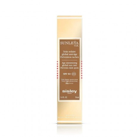 Sisley Soin Solaire Global Anti-Age Prevention Taches SPF 50+ PA+++  Soin Solaire Global Anti-Age Prevention имеет солнцезащитный фактор SPF 50+ PA+++