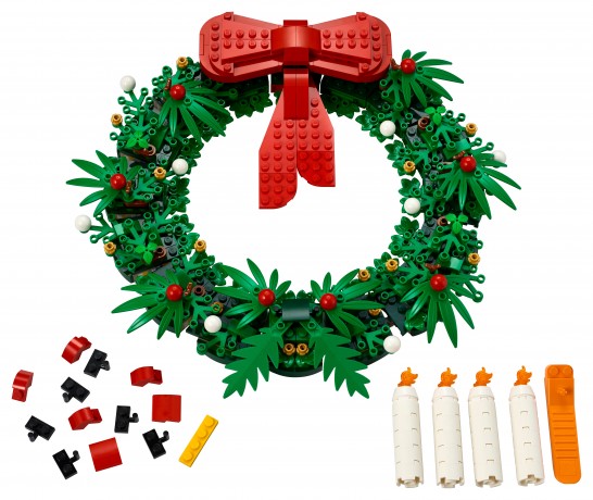Lego 2-in-1-Adventskranz Рождественский венок 2-в-1