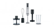 Severin Severin SM 3774, Stabmixer schwarz/edelstahl (geburstet), mit Zubehor-Set schwarz/edelstahl (geburstet) Severin SM 3774, погружной блендер черный/нержавеющая сталь (брашированная), с набором аксессуаров