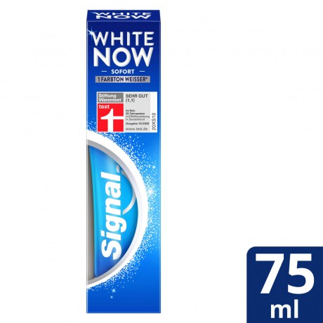 Signal Zahnpasta white now Сигнал Зубная паста отбеливающая, 75 мл