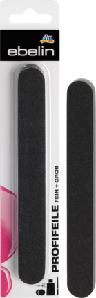 ebelin Пилка для ногтей fein + grob, 1 шт