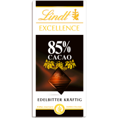 Lindt Excellence Edelbitter kraftig 85% Какао Горький шоколад 100г