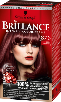Brillance Краска для волос Edel-Красное дерево	 876