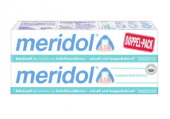 meridol Zahnpasta Doppelpack + Mundspülung 400ml, Меридол НАБОР Зубная паста против воспаления дёсен 2шт х 75мл + Жидкость для полоскания рта 400мл