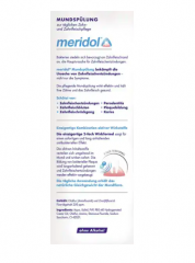 meridol Zahnpasta Doppelpack + Mundspülung 400ml, Меридол НАБОР Зубная паста против воспаления дёсен 2шт х 75мл + Жидкость для полоскания рта 400мл