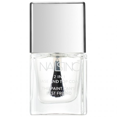 Nails Inc. 2in1 Base and Top Coat Nageluberlack Top Coats & Base Coats, 8 мл