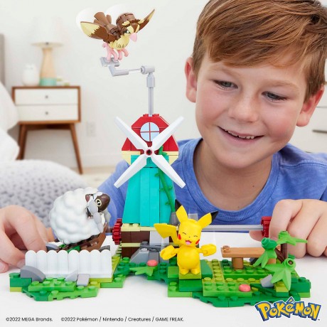 Mattel MEGA Pokemon Windmuhlen-Farm МЕГА Ферма Покемонов Ветряных Мельниц