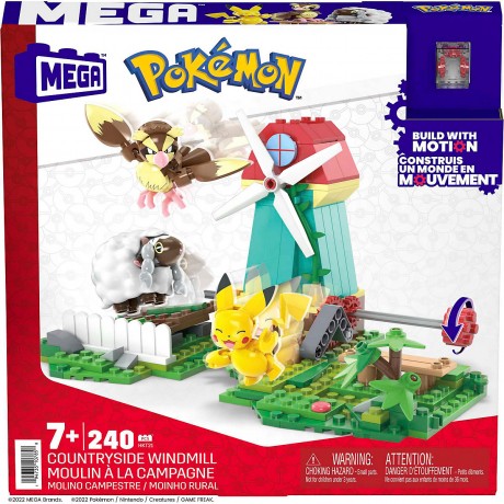 Mattel MEGA Pokemon Windmuhlen-Farm МЕГА Ферма Покемонов Ветряных Мельниц