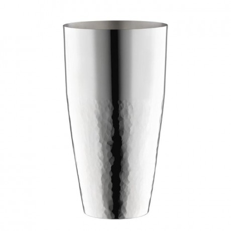 Robbe & Berking Robbe & Berking Martele Bar-Kollektion - 90 g versilbert Cocktailshaker mit Glas Robbe &amp; Berking Martele Bar Collection - 90 г посеребренный шейкер для коктейлей со стеклом