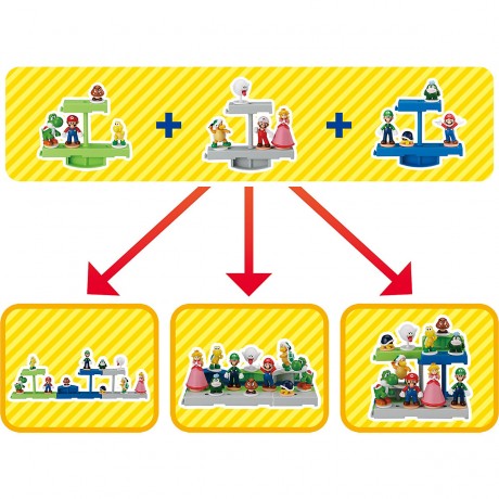 EPOCH Super Mario  Balancing Game Castle Stage Игра-балансировка Super Mario Castle Stage