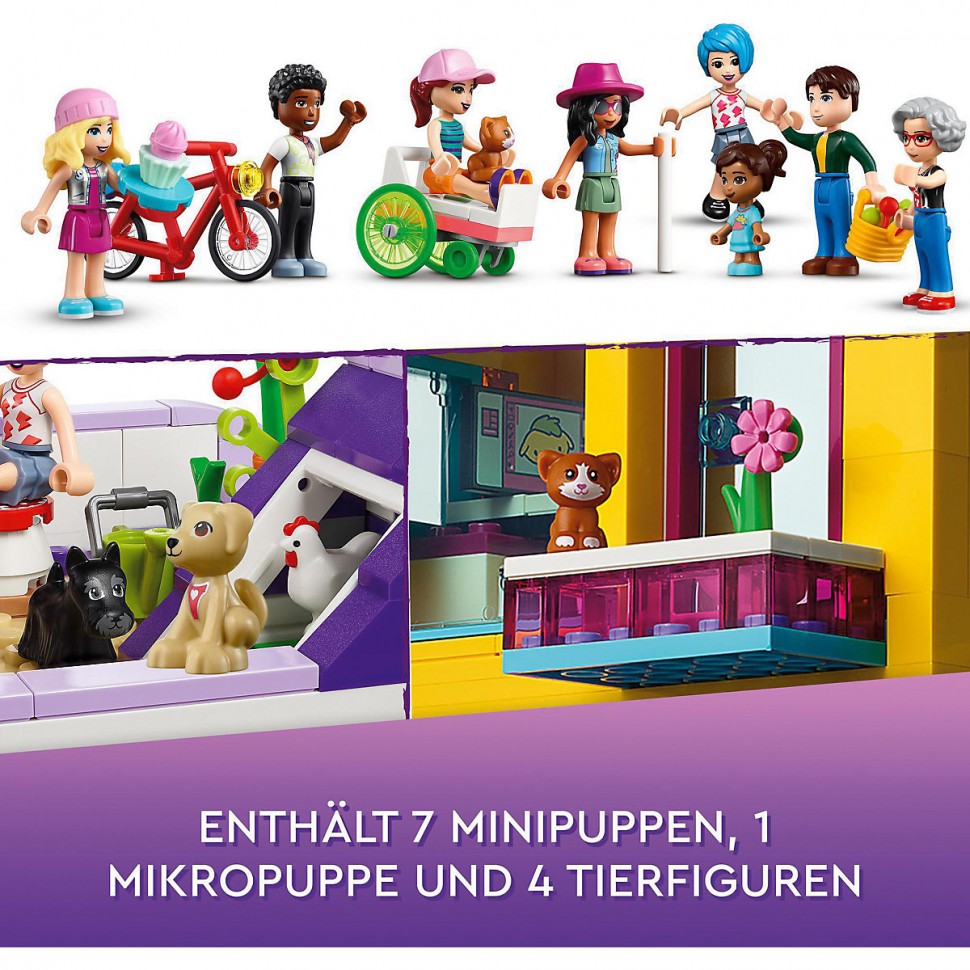 Купить LEGO Friends 41704 Wohnblock ЛЕГО Большой дом на главной улице в  интернет-магазине Diskontshop.eu Германия всего за 24 449 руб. в