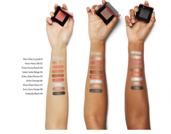 Shiseido (Шисейдо) POP PowderGel Lidschatten wasserfest Farbton 09 Dododo Black 2,2 g