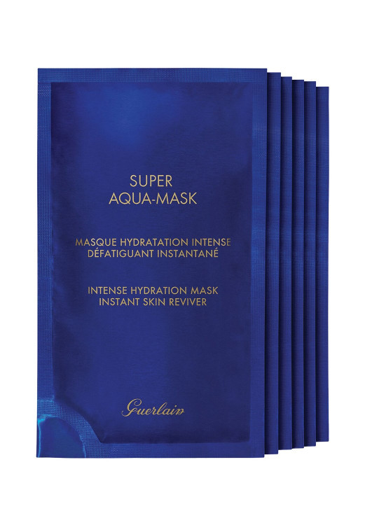 GUERLAIN GUERLAIN SUPER AQUA MASK TUCHMASKEN Gesichtsmaske 6 stuck GUERLAIN SUPER AQUA MASK Тканевые маски Маска для лица