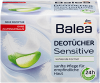 Balea (Балеа) Deo Tucher Sensitive Ароматизированные салфетки Чувствительный , 10 шт