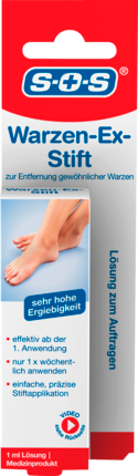 SOS Карандаш против Бородавок, 1 мл