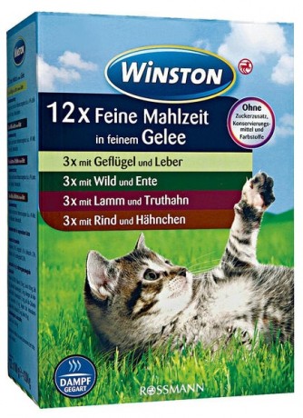 Winston Feine Mahlzeit in feinem Gelee Multipack, 1.200 g