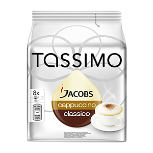 Jacobs Tassimo Капучино классический 260г, 8 шт