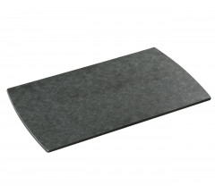 Zassenhaus Zassenhaus Schneidbrett 36 x 23 cm COMFORT LINE schwarz Разделочная доска Zassenhaus 36 x 23 см COMFORT LINE