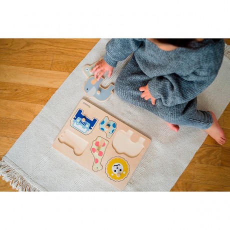 KINDSGUT Steckpuzzle Safari Пазл-сафари