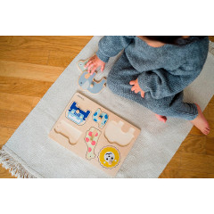 KINDSGUT Steckpuzzle Safari Пазл-сафари