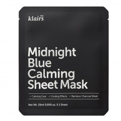 Dear Klairs Dear Klairs Midnight Blue Calming Sheet Mask  Dear Klairs Midnight Blue Успокаивающая тканевая маска