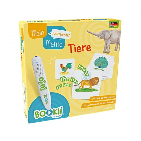 Tessloff Verlag BOOKii Mein sprechendes Memo Tiere BOOKii Мои Говорящие Памятки Животные