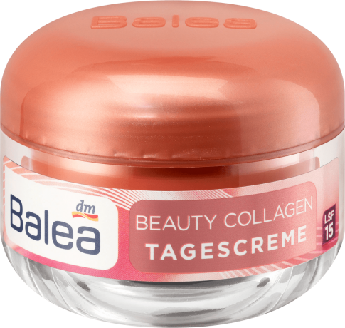 Balea Beauty Collagen Tagescreme mit Collagen-Booster und Acacia Collagen Балеа Дневной крем с Коллагеном Подтягивает кожу и уменьшает морщины, 50 мл