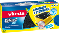 Vileda губка Glitzi plus zur gründlichen Средство для купания с Antibac-Effekt, 3 шт
