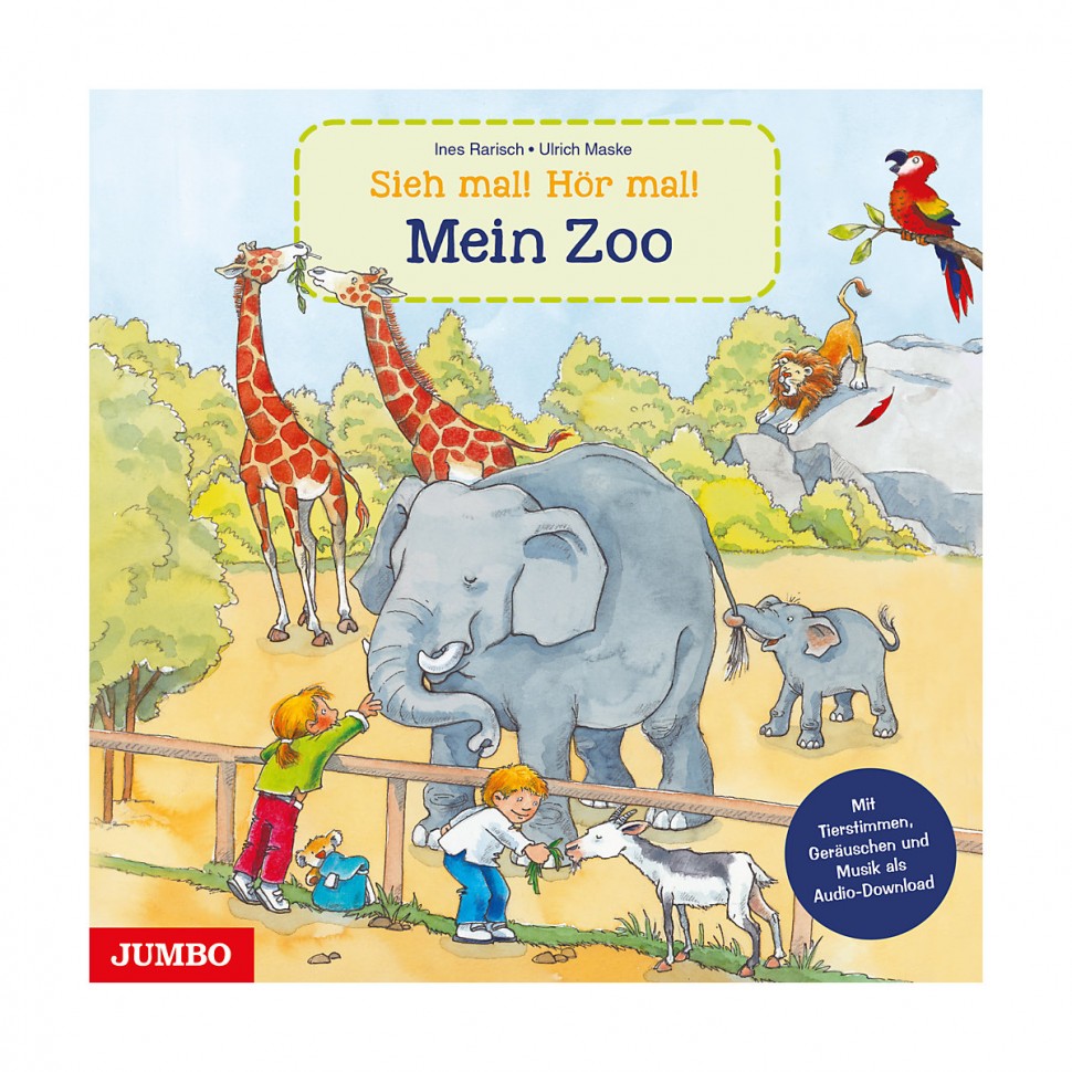 Купить JUMBO Verlag Sieh mal! Hor mal! Mein Zoo Посмотри ка! Послушай ка! мой  зоопарк в интернет-магазине Diskontshop.eu Германия всего за 1 305 руб. в