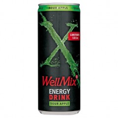 WellMix Energy Drink Sour Apple 250 г