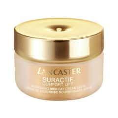 Lancaster (Ланкастер) Suractif Comfort Lift Nourishing Rich Day Дневной крем для лица Cream SPF15, Geschenkset Подарочный набор: Nourishing Rich Day Дневной крем для лица Cream SPF15 trockene Haut 50 мл + Lifting Eye Cream 3 мл + 365 Skin Repair Youth Re