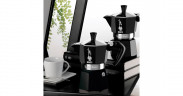 Bialetti Bialetti Moka Express, Espressomaschine schwarz, 1 Tasse  schwarz Bialetti Moka Express, кофемашина для эспрессо, черный, 1 чашка