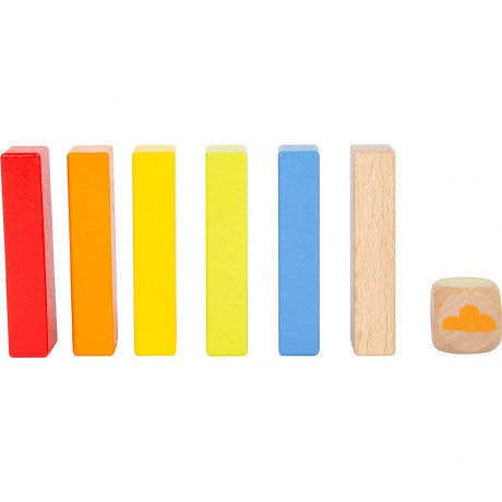 Small Foot Wackelturm Regenbogen качающаяся башня радуга