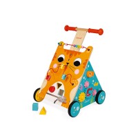Janod Laufwagen Katze Multi-Activity (Holz) Тележка Cat Multi-Activity (дерево)