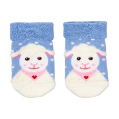 Die Spiegelburg Geschenkset Lammchen (SockenArmrassel) Подарочный набор «Ягнята» (погремушка для носка)