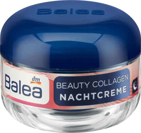 Balea Beauty Collagen Nachtcreme mit Collagen-Booster Балеа Ночной крем с Коллагеном, подтягивает кожу и уменьшает морщины, 50 мл