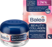 Balea Beauty Collagen Nachtcreme mit Collagen-Booster Балеа Ночной крем с Коллагеном, подтягивает кожу и уменьшает морщины, 50 мл