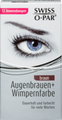 Swiss-o-Par braun Набор для Окращивания Бровей и Ресниц Коричневый