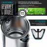 Arendo Arendo Wasserkocher, 1,7 l, 2200 W, Edelstahl, Temperatureinstellung 40 100°, Display, Warmhaltefunktion  Чайник Arendo, 1,7 л, 2200 Вт, нержавеющая сталь, регулировка температуры 40 100°, дисплей, функция поддержания тепла