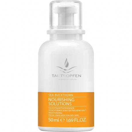Tautropfen Sanddorn Nourishing Solutions Feuchtigkeitsspendende Gesichtsemulsion, 50 мл