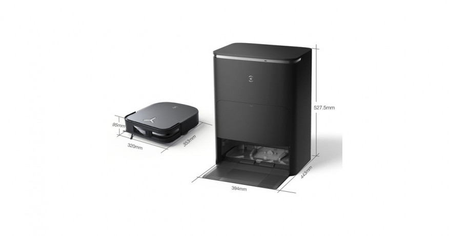 ECOVACS Ecovacs Deebot X2 OMNI, Saugroboter schwarz, inklusive All-in-One-Station  schwarz Ecovacs Deebot X2 OMNI, черный робот-пылесос, включая универсальную станцию