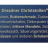 Dr. Quendt Dresdner Christstollen Штоллен 1 кг Немецкий рождественский кекс с изюмом и орехами, традиционная праздничная выпечка