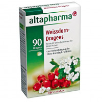 altapharma Weisssdorn-Dragees Драже Боярышник для поддержки сердечно-сосудистой функции 90 шт.