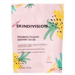 SkinDivision Ananas Enzym Schimmer Scrub Ананасовый энзимный скраб для мерцания